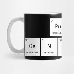 Pure Genius Chemical Design Mug